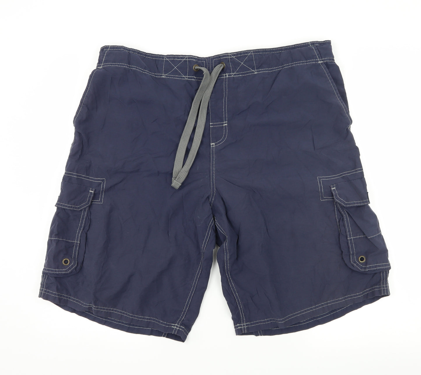 North Coast Mens Blue   Sweat Shorts Size 3XL