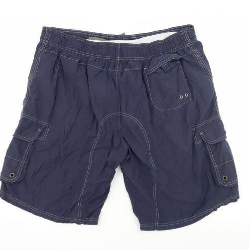 North Coast Mens Blue   Sweat Shorts Size 3XL