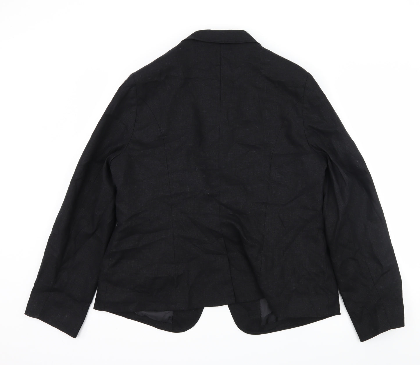 Georeg Womens Black   Jacket Blazer Size 18