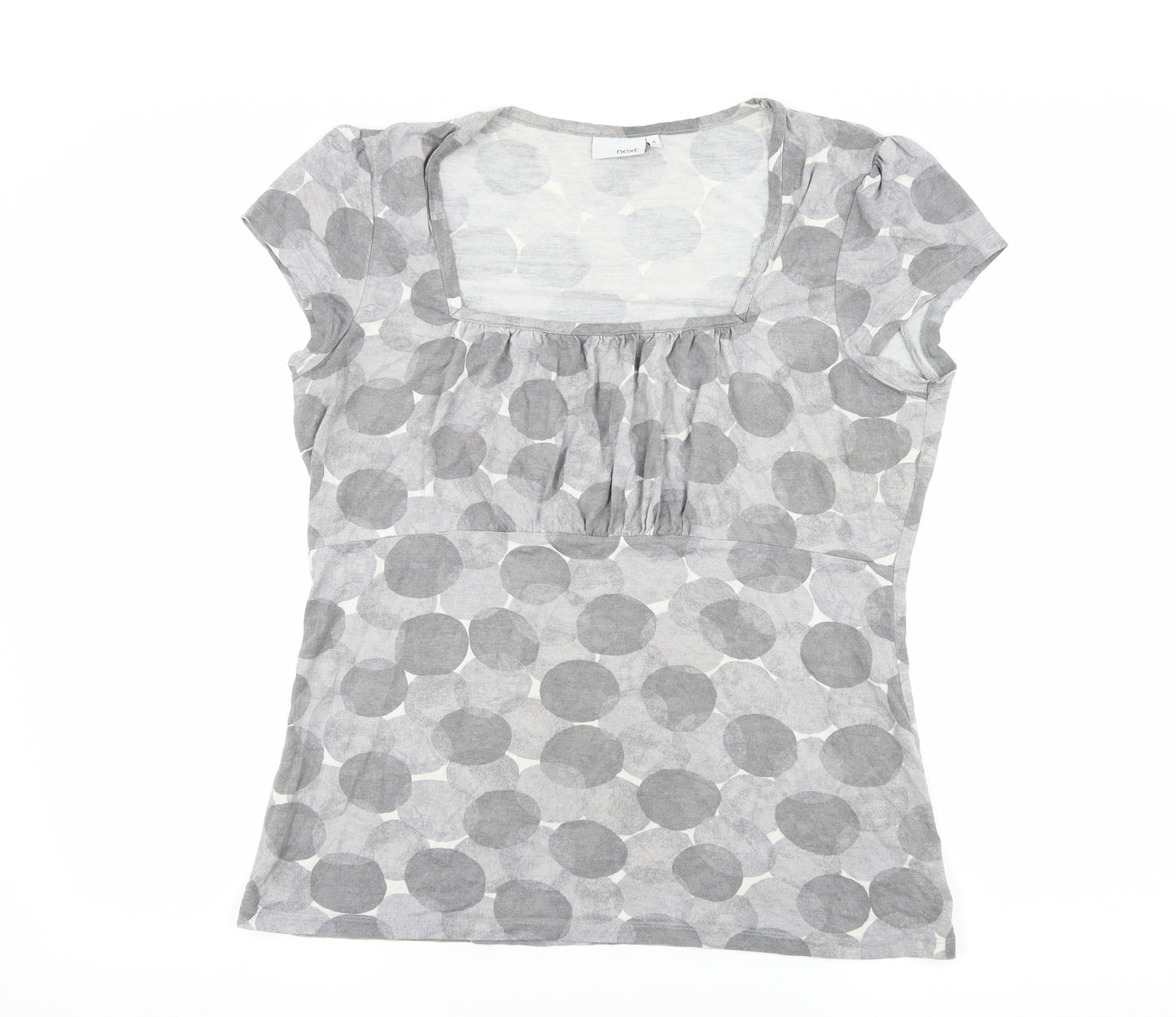 NEXT Womens Grey  Jersey Basic T-Shirt Size 16