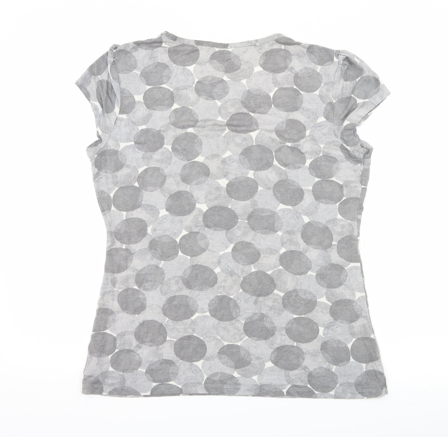 NEXT Womens Grey  Jersey Basic T-Shirt Size 16