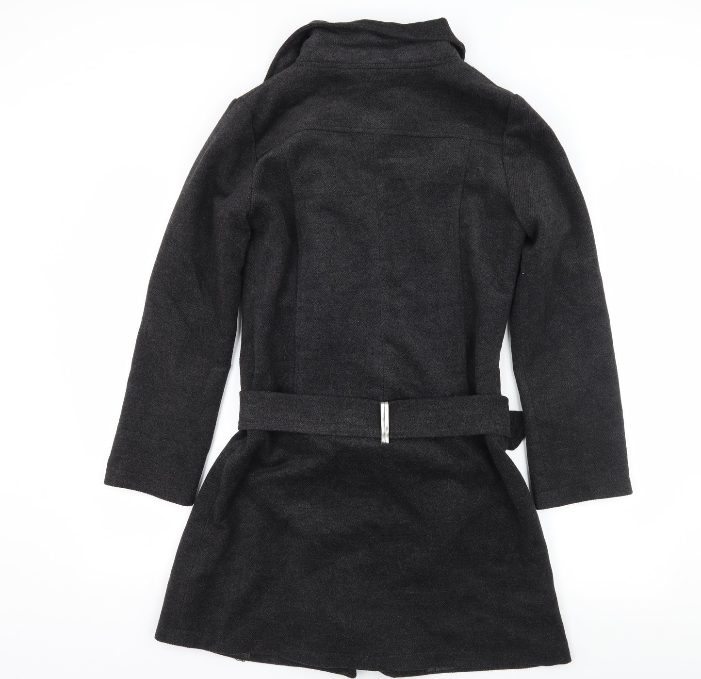 Altinay Womens Grey   Pea Coat Coat Size S