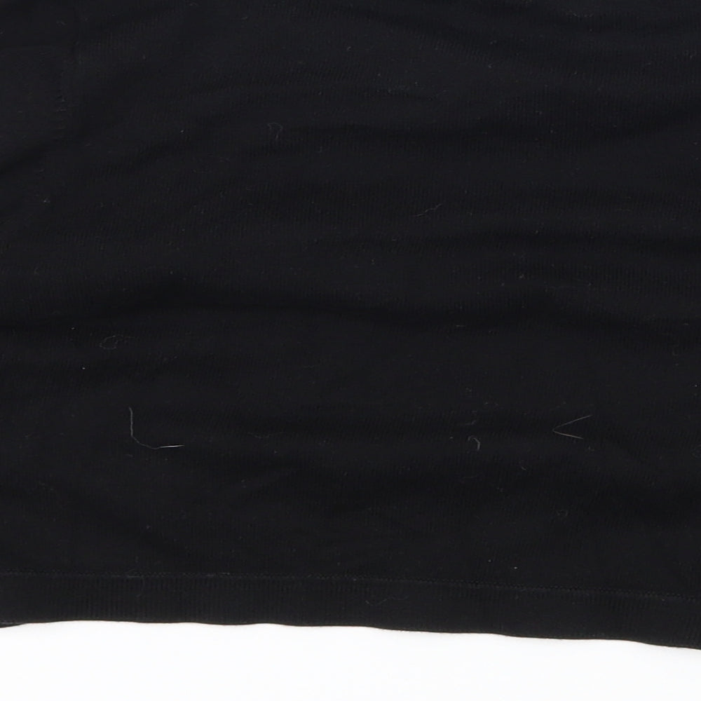 Monsoon Womens Black  Knit Shrug Jumper Size 10