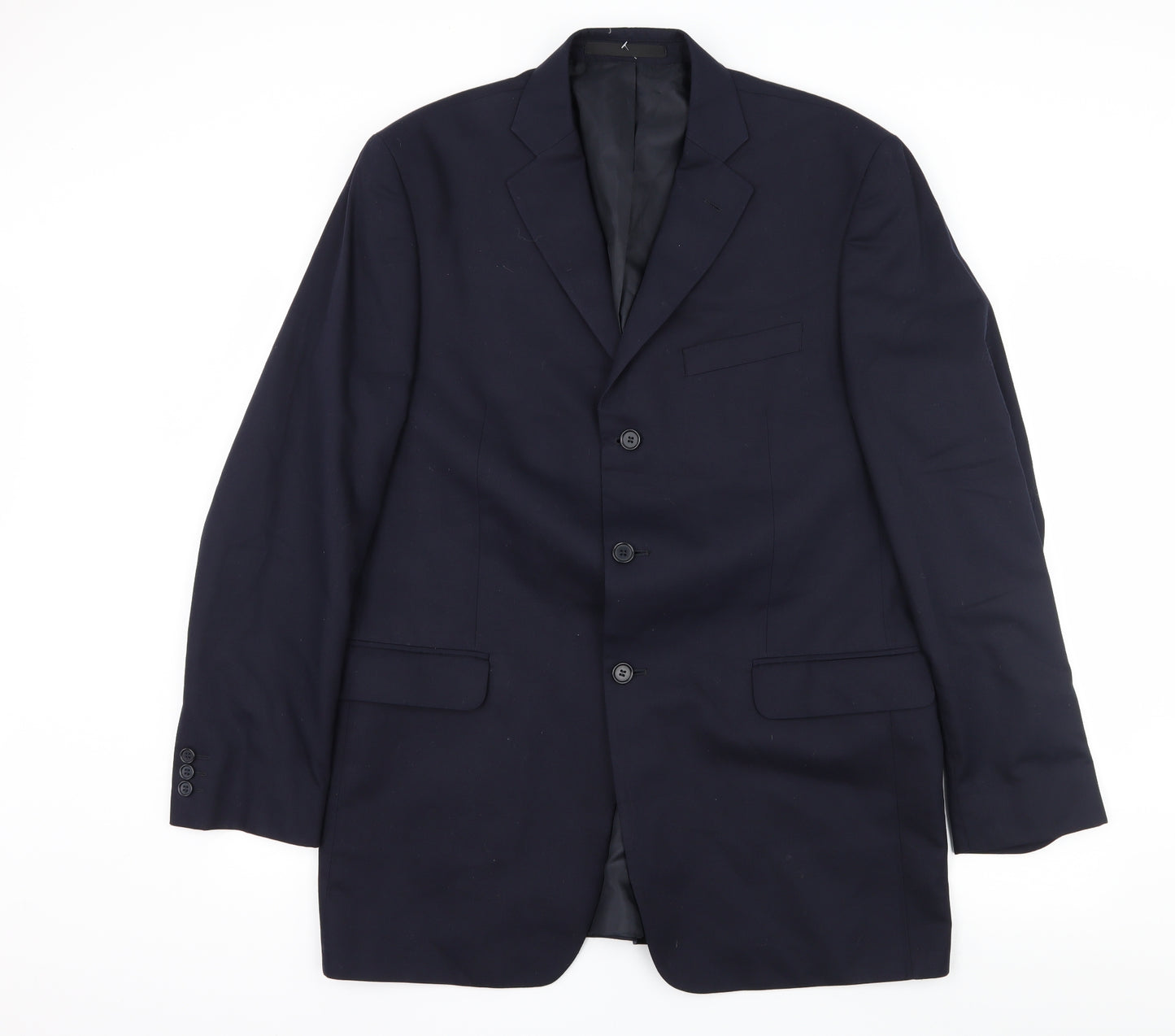 Marks and Spencer Mens Blue   Jacket Suit Jacket Size L