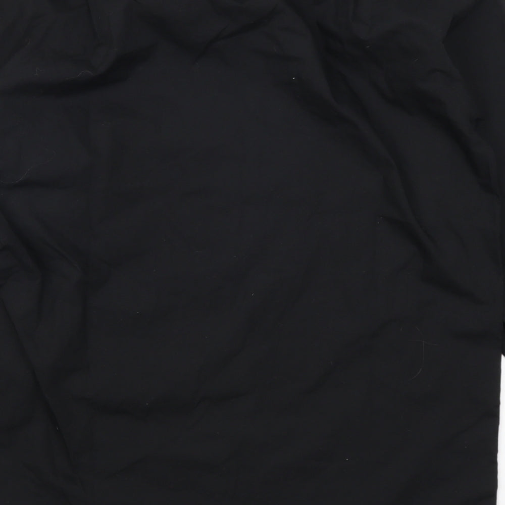 Marks and Spencer Mens Black    Button-Up Size S