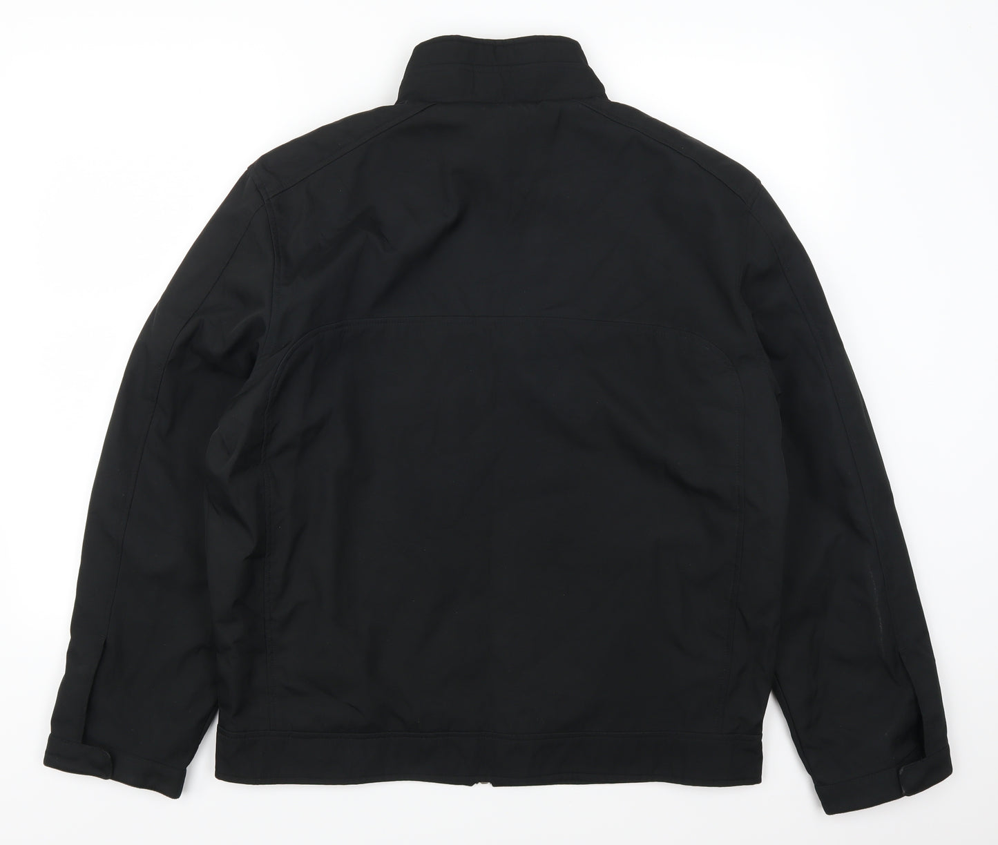 Cedar Wood State Mens Black   Overcoat Coat Size XL