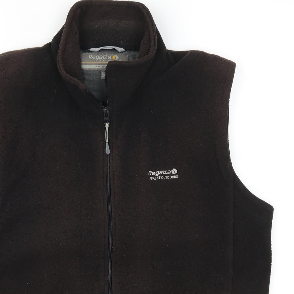 Regatta Mens Brown  Fleece Gilet Jacket Size M