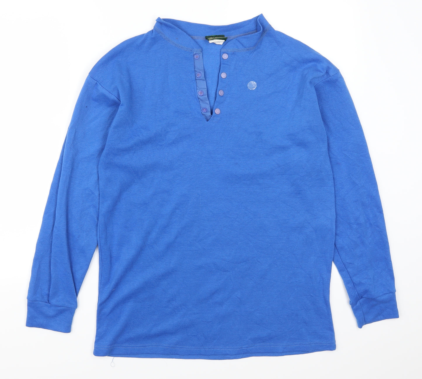 Bass Pro Shop Mens Blue   Pullover Sweatshirt Size M