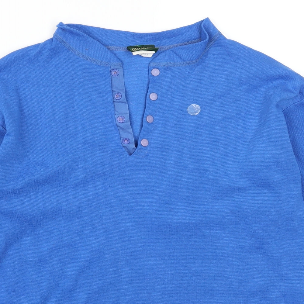 Bass Pro Shop Mens Blue   Pullover Sweatshirt Size M