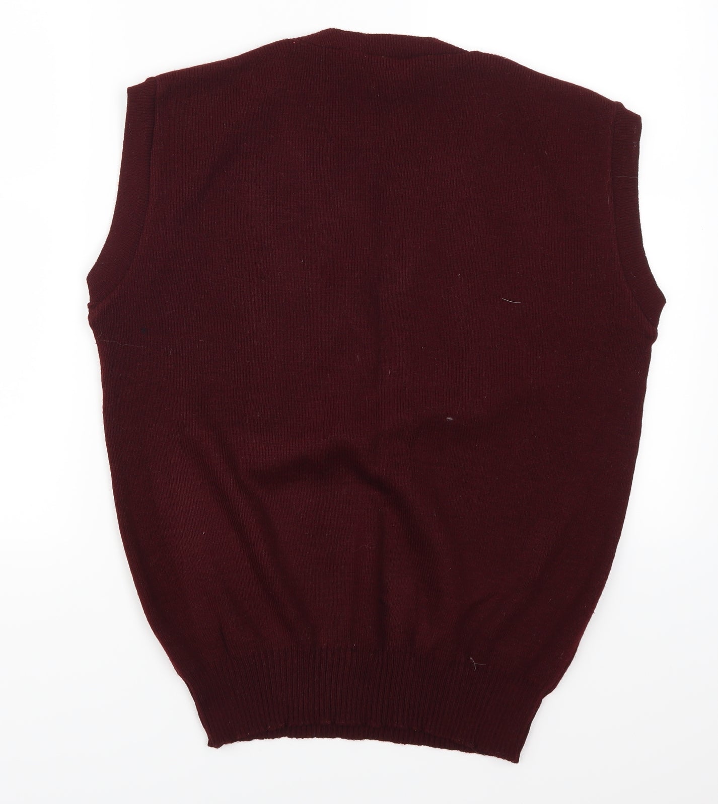 Jason York Mens Red   Vest Jumper Size L