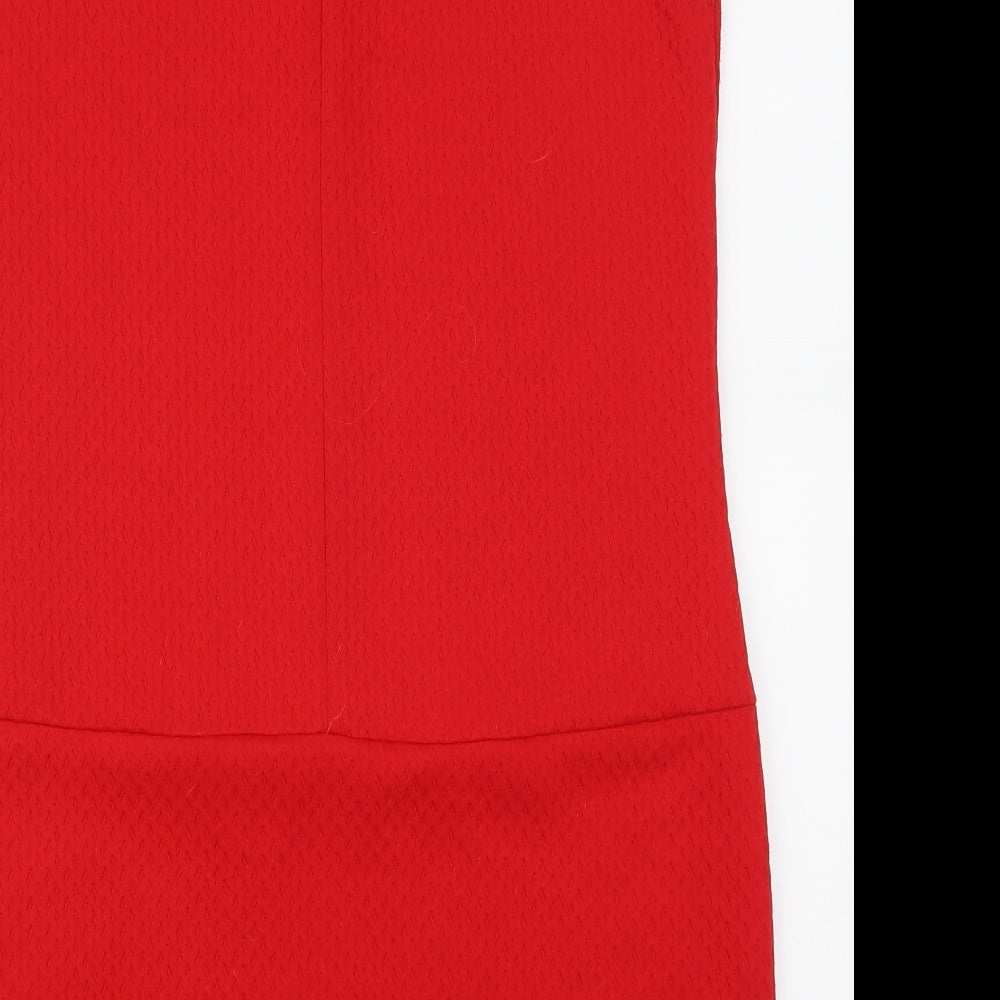 Marks and Spencer Womens Red   Tank Dress  Size 14