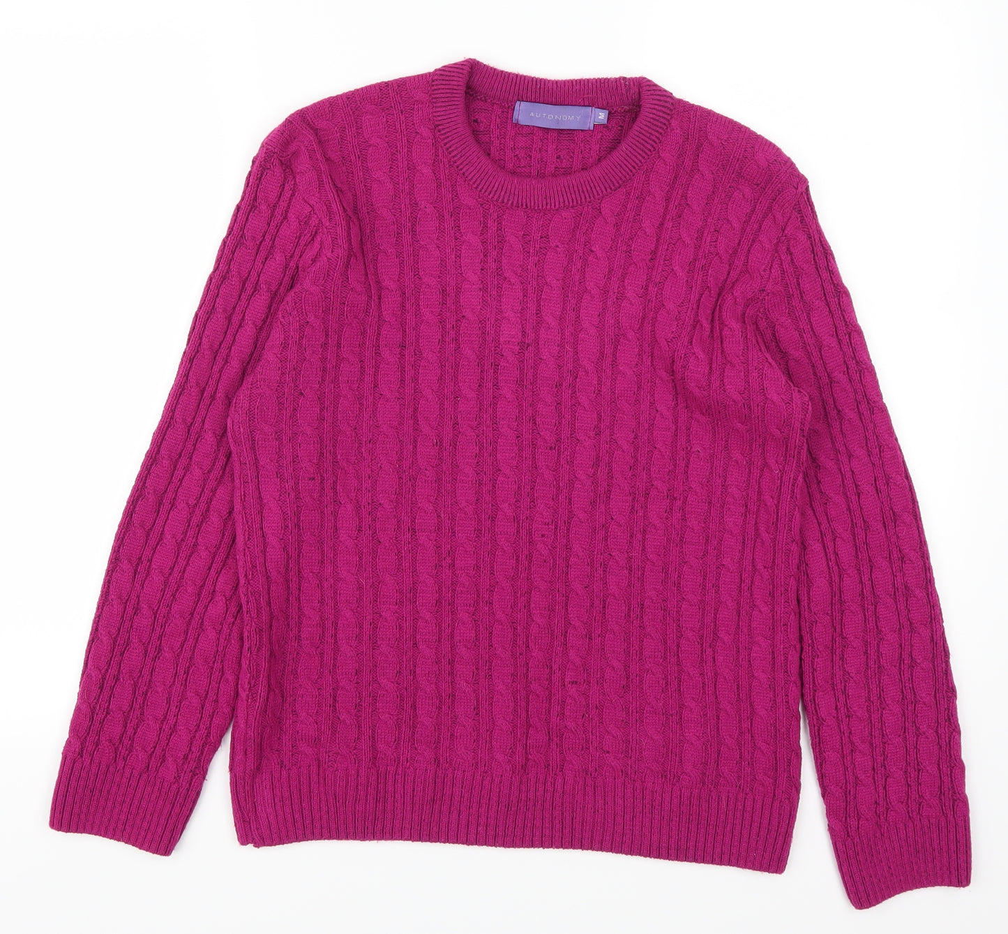Autonomy Womens Pink   Pullover Jumper Size M
