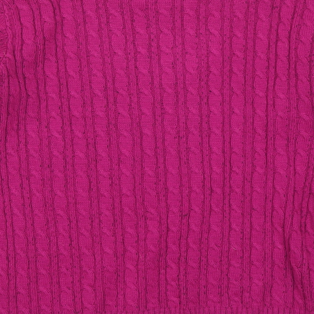 Autonomy Womens Pink   Pullover Jumper Size M