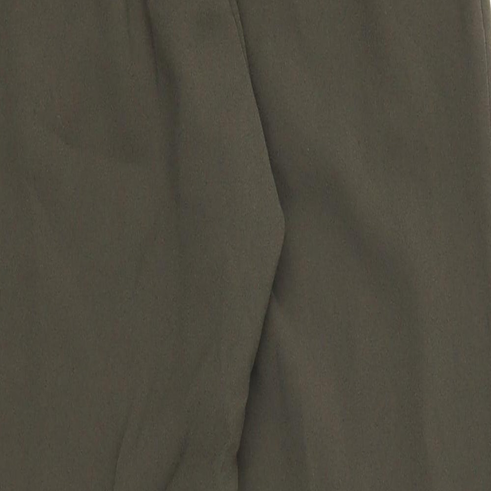 H&M Womens Green   Trousers  Size 6 L24 in
