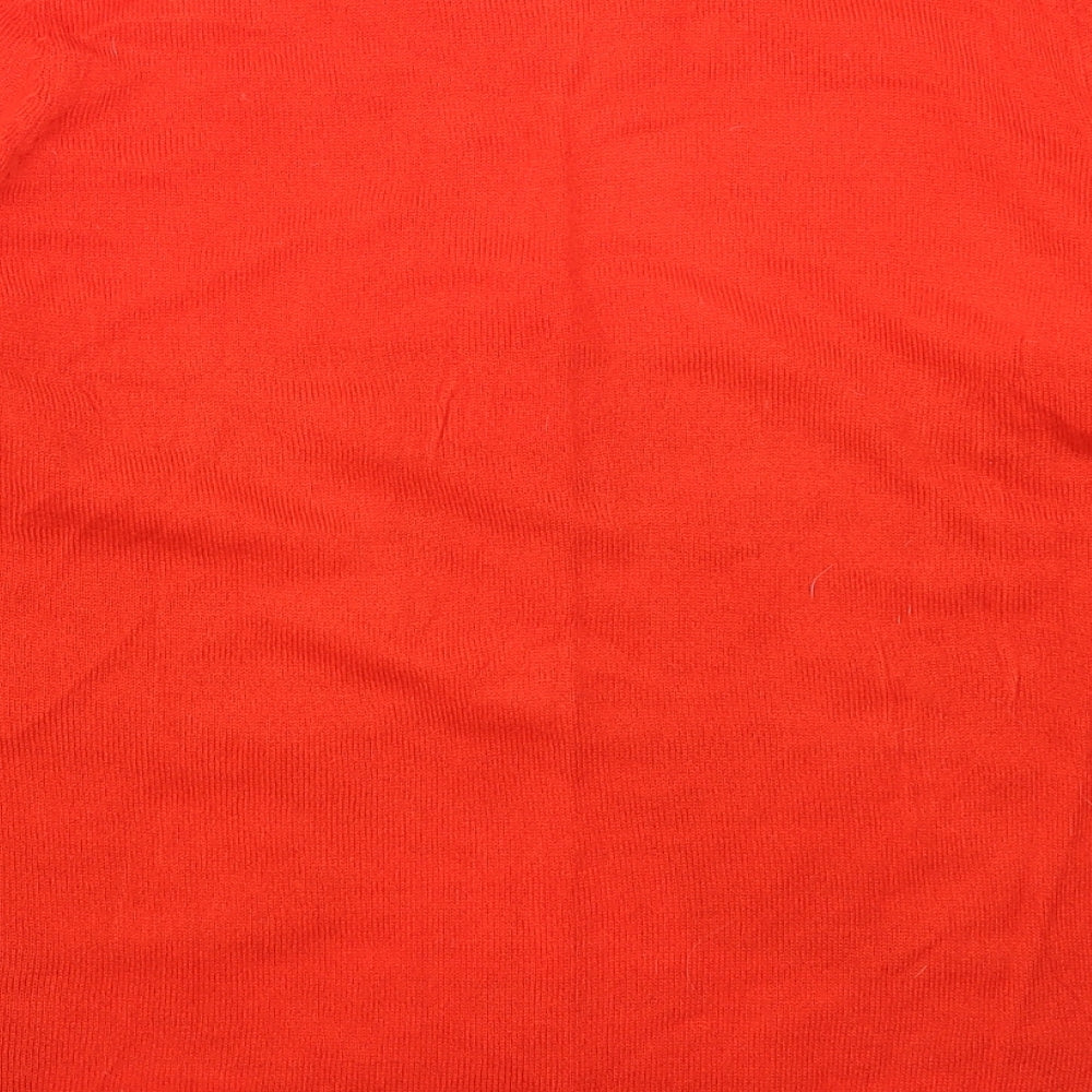 ESMARA Womens Red   Pullover Jumper Size 12  - Reindeer