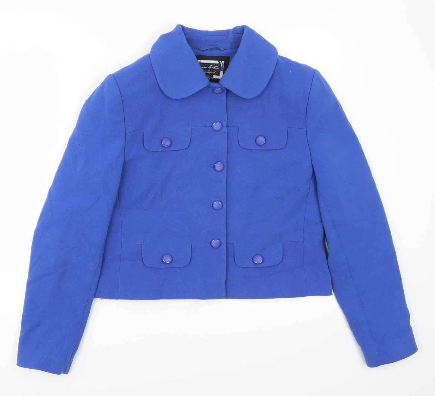 Atmosphere Womens Blue   Jacket Coat Size 14