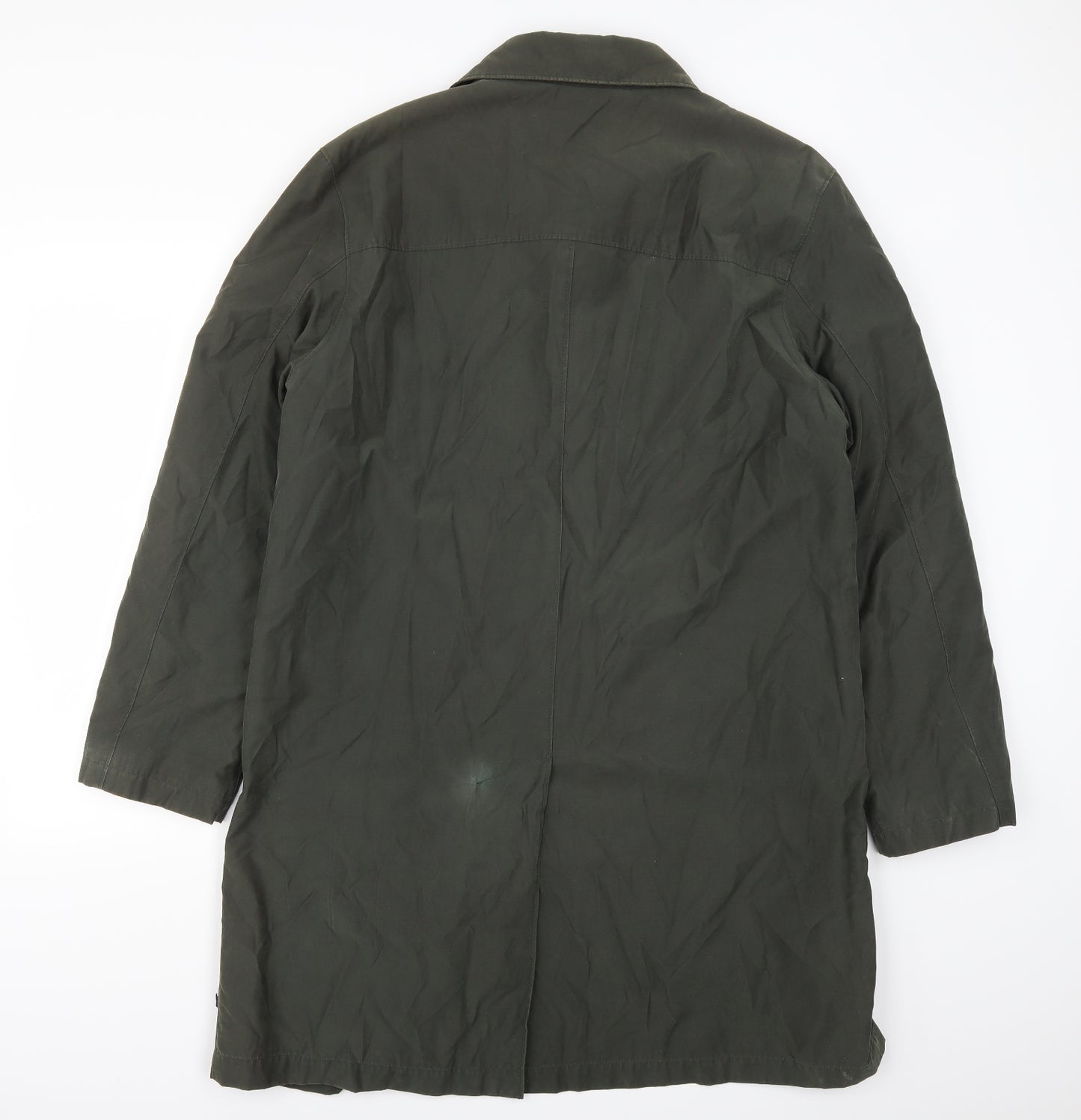 Strellson Mens Green   Trench Coat Coat Size M