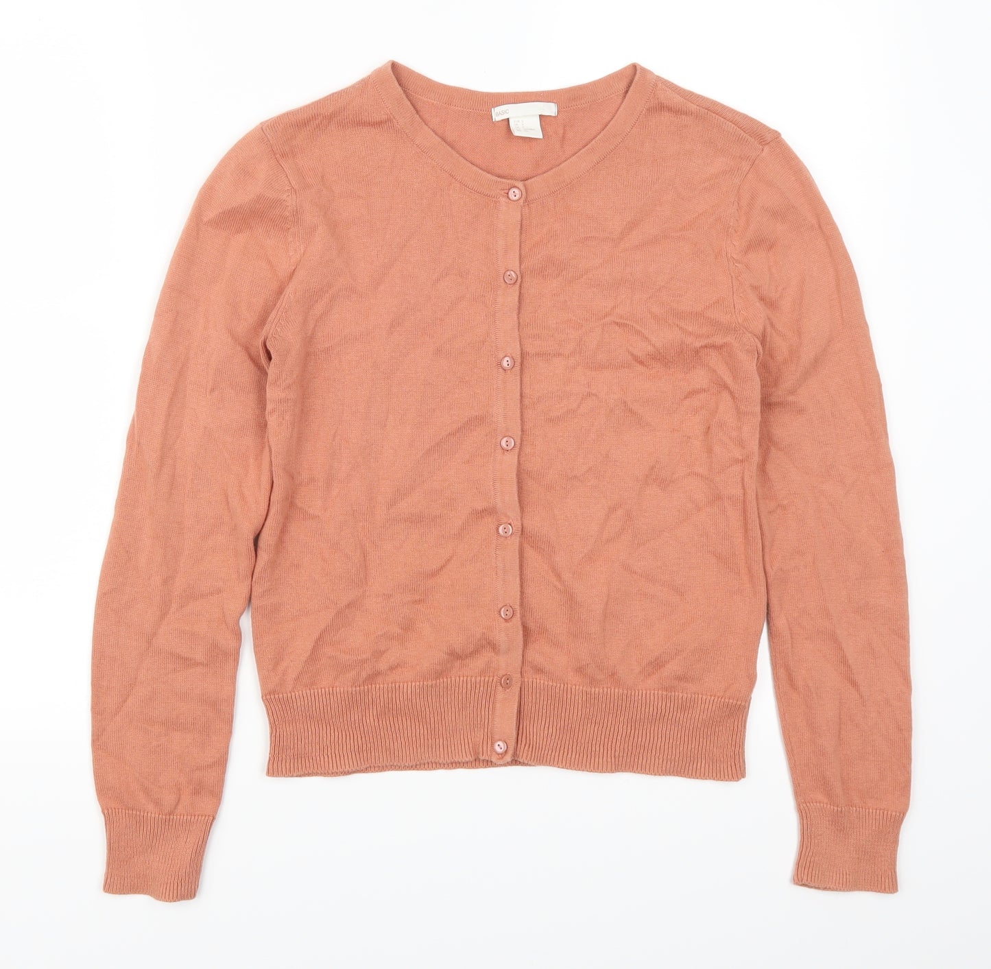 H&M Womens Pink   Cardigan Jumper Size S