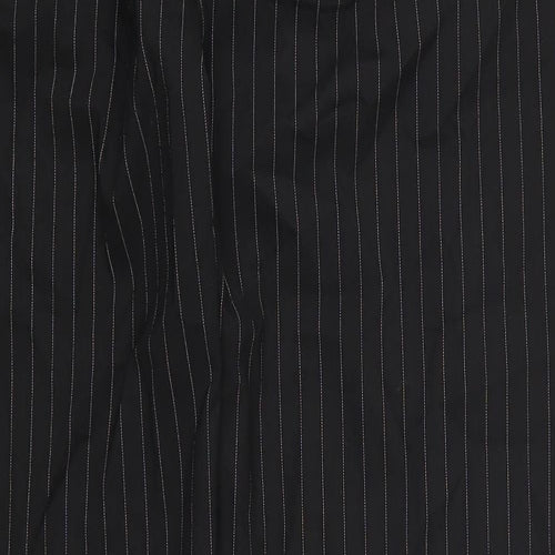 Very Womens Black Striped  Trousers  Size 18 L32 in