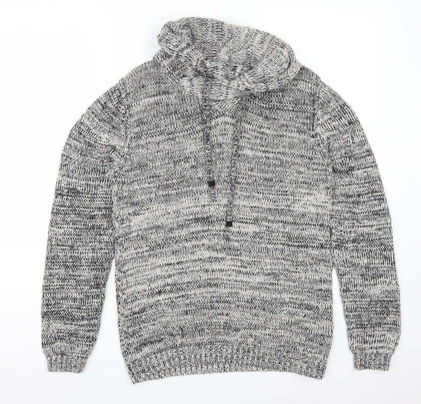 H&M Mens Grey   Pullover Jumper Size S