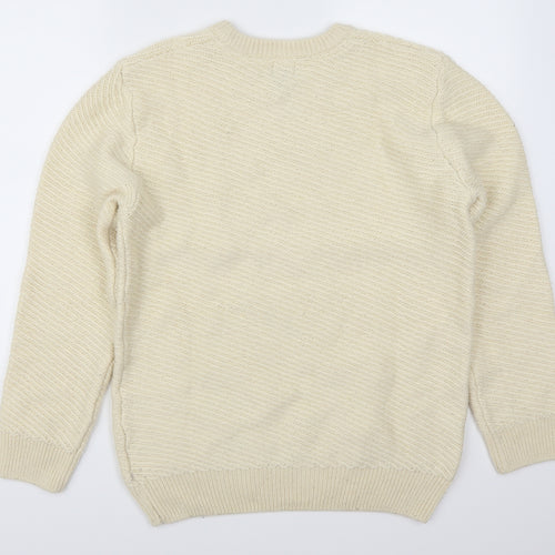 H&M Womens Beige   Pullover Jumper Size S