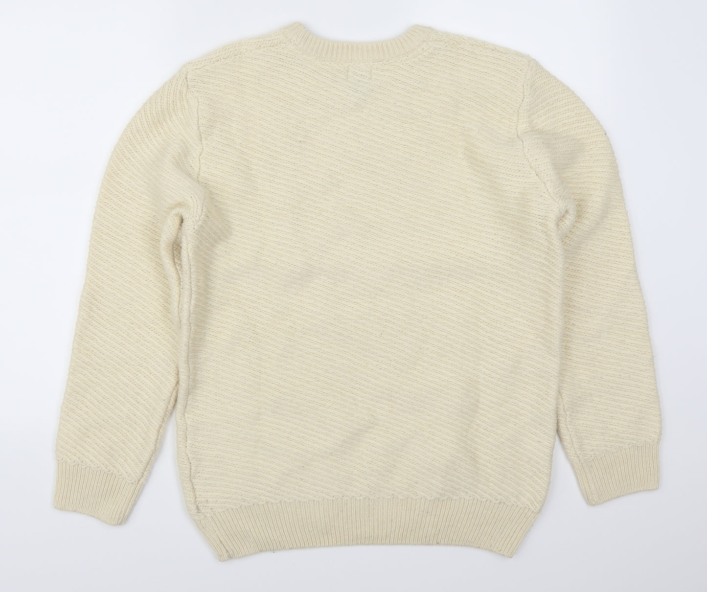 H&M Womens Beige   Pullover Jumper Size S