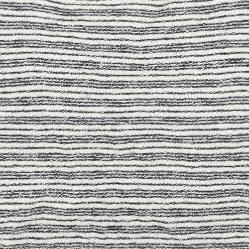 Zara Womens Grey Striped  Basic T-Shirt Size S