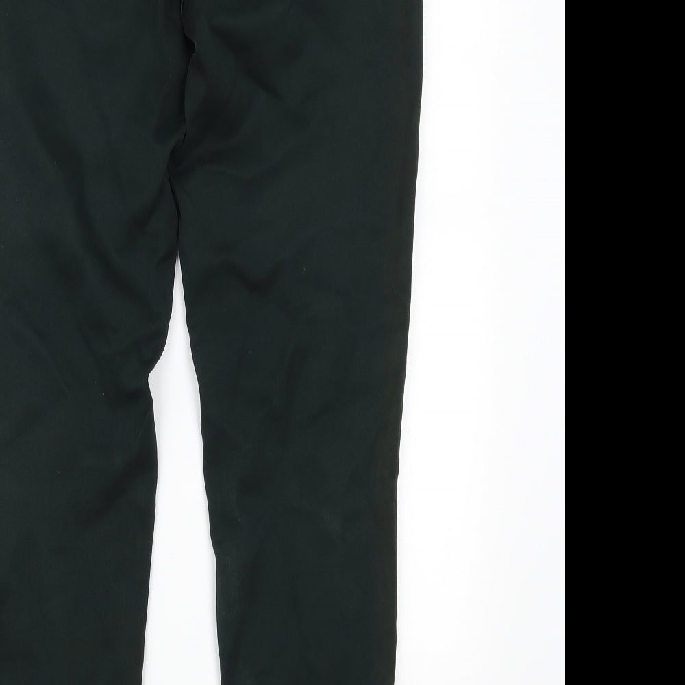 NYJD Womens Green  Denim Straight Jeans Size 8 L29 in