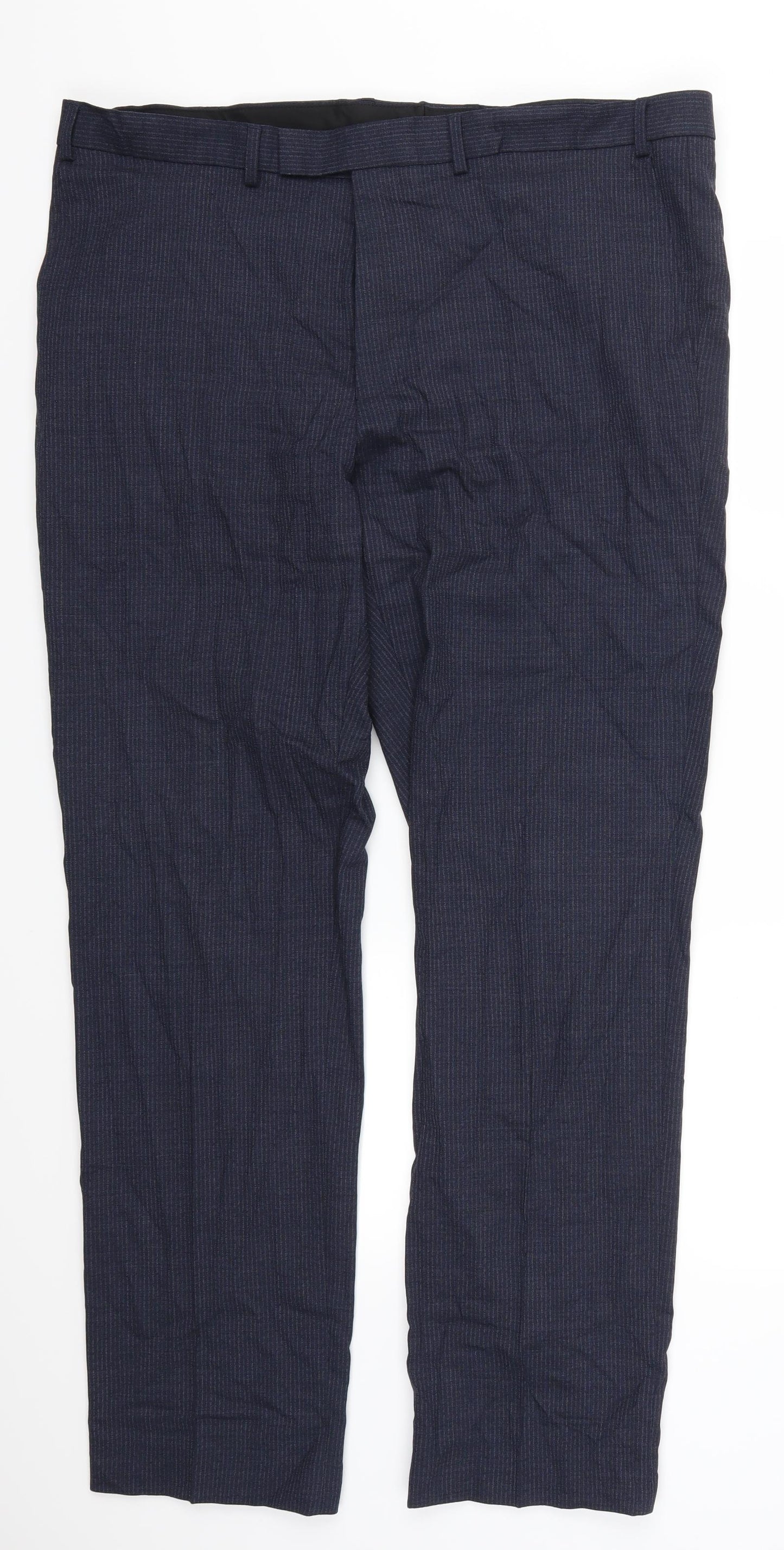 Marks and Spencer Mens Blue   Trousers  Size 40 L33 in