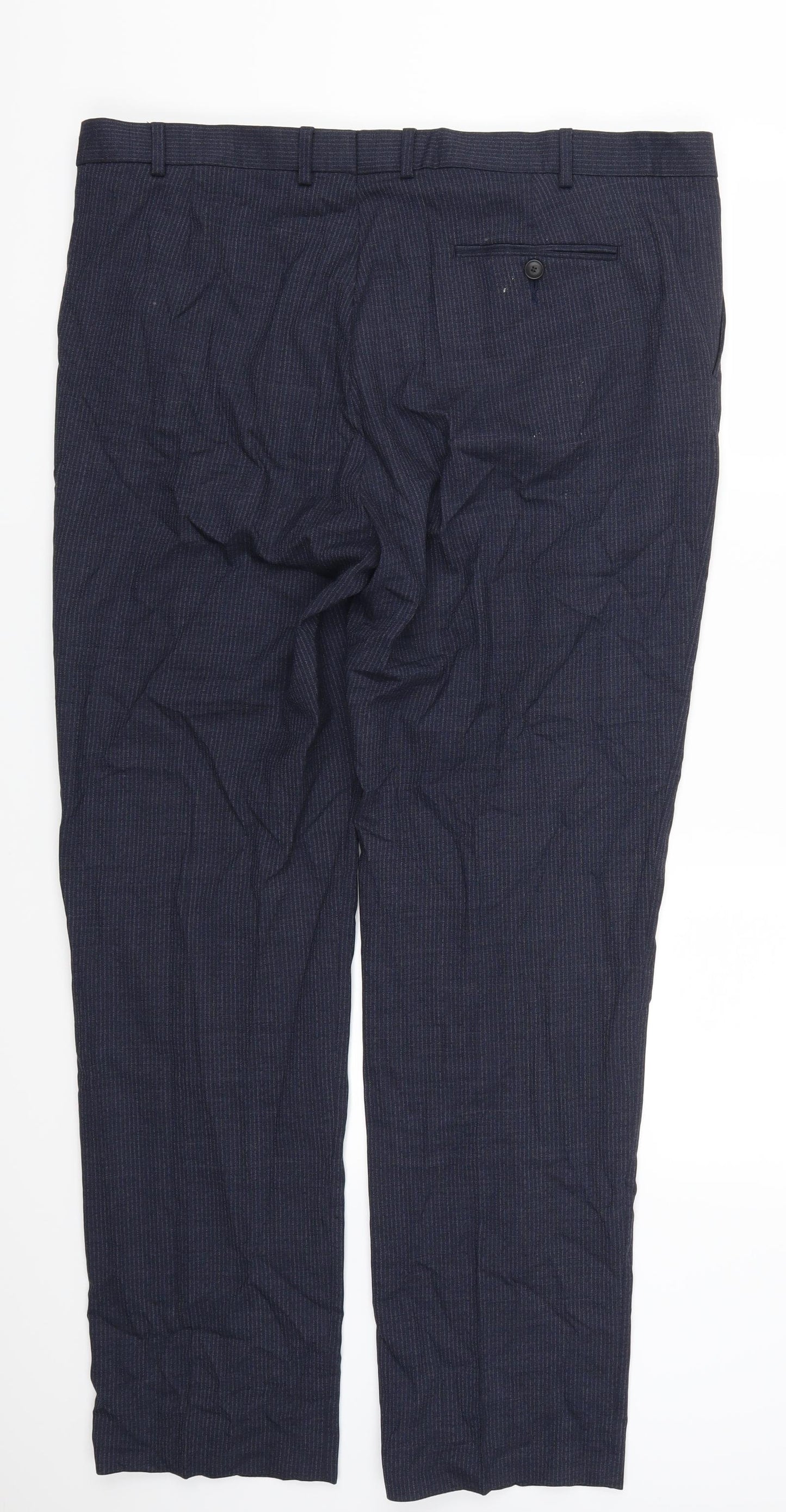 Marks and Spencer Mens Blue   Trousers  Size 40 L33 in