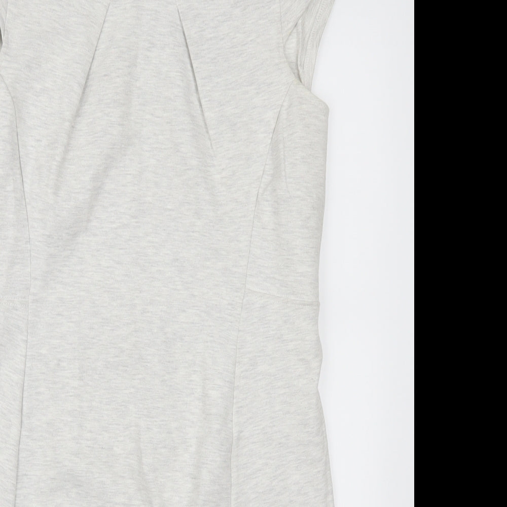 French Connection Womens Grey   Tank Dress  Size 14