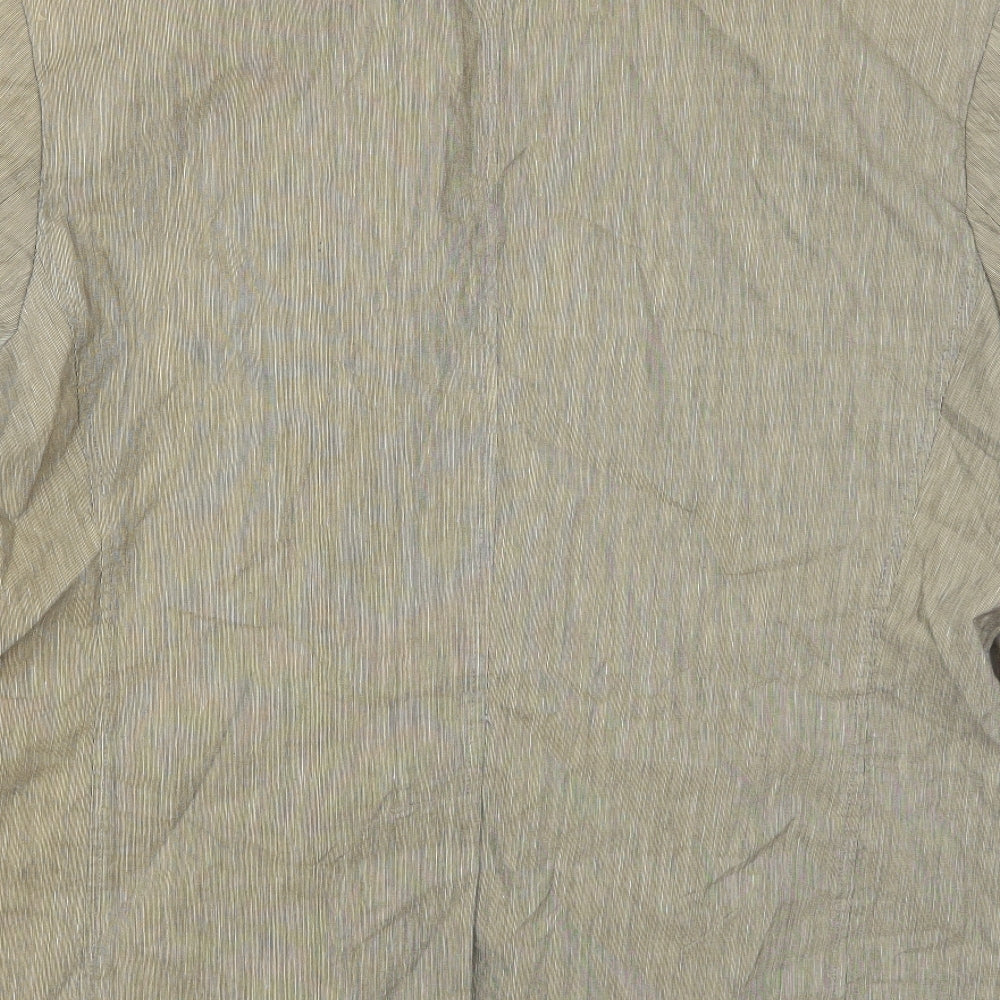 Biaccini Mens Beige   Jacket Suit Jacket Size 46