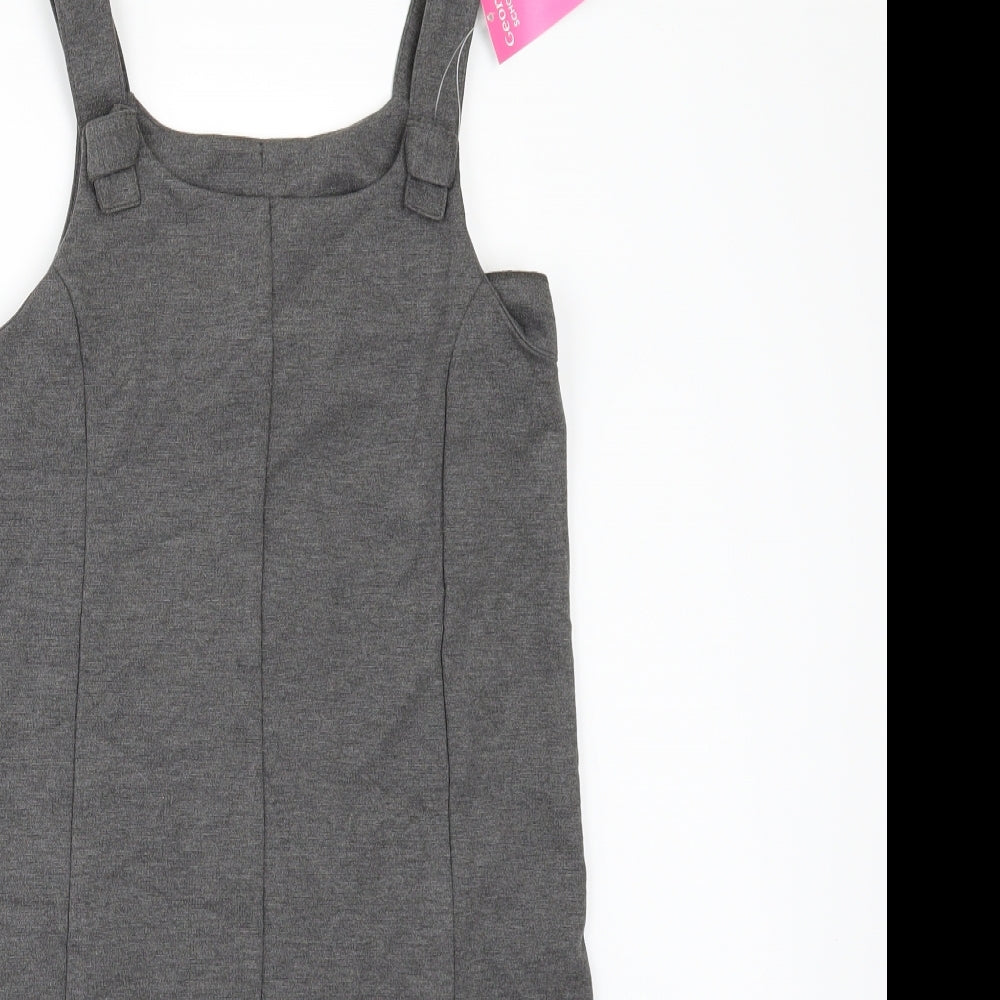 George Girls Grey   Playsuit One-Piece Size 9-10 Years