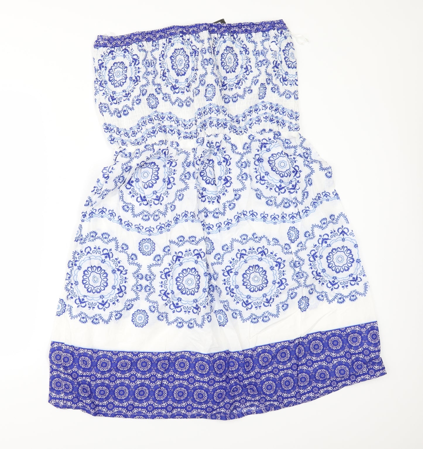 Primark Womens Blue Floral  A-Line  Size 20  - sundress