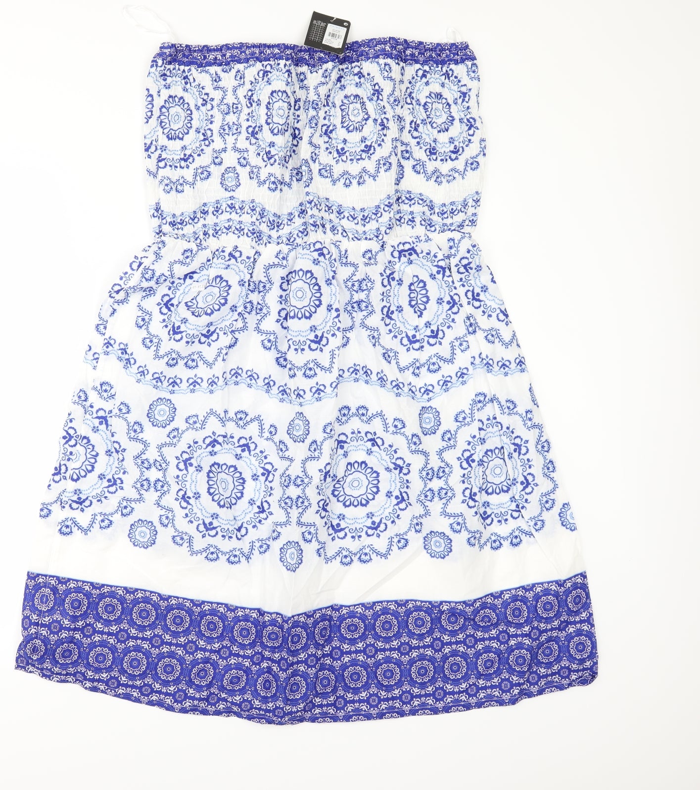 Primark Womens Blue Floral  A-Line  Size 20  - sundress