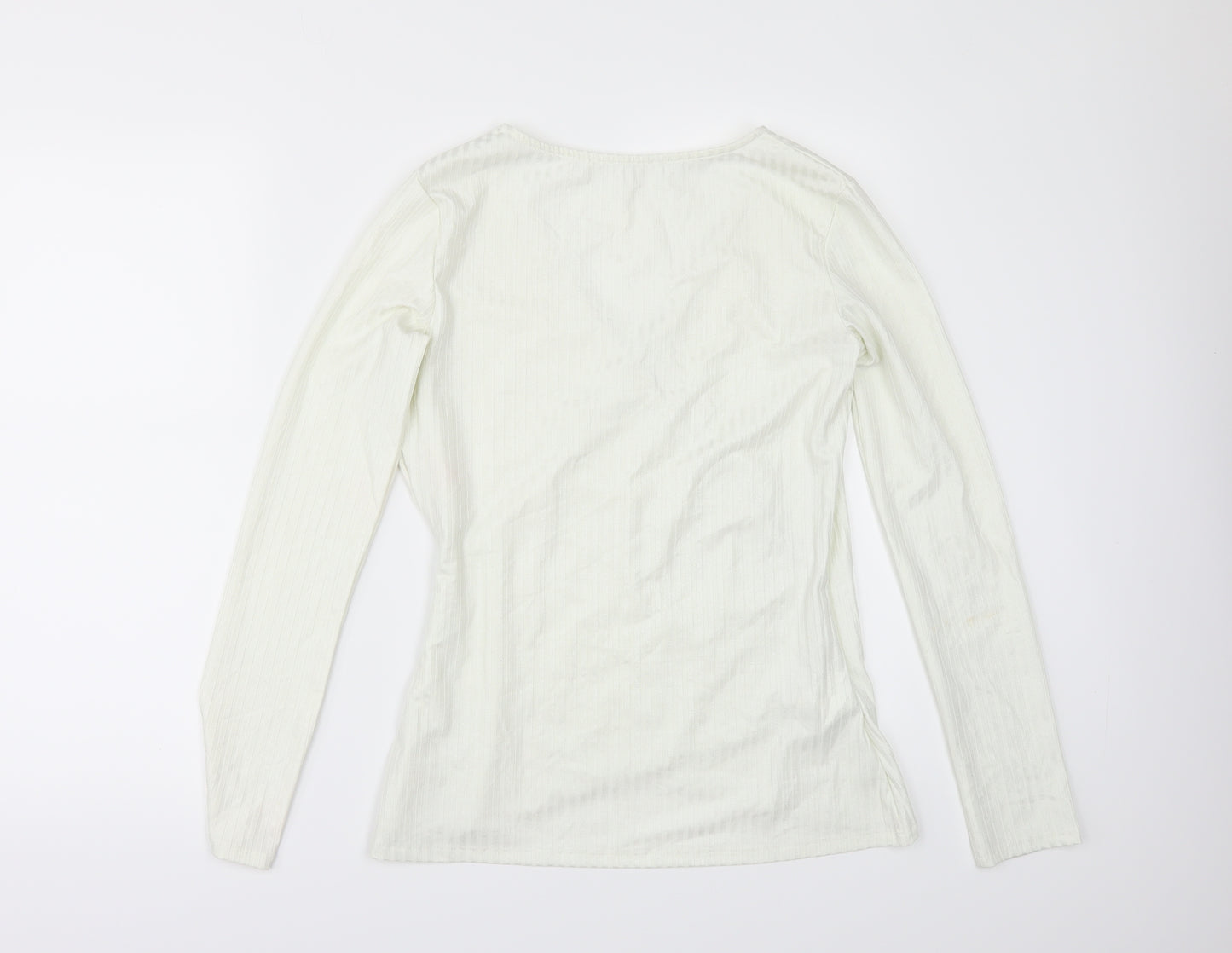 Promod Womens White   Tunic T-Shirt Size M