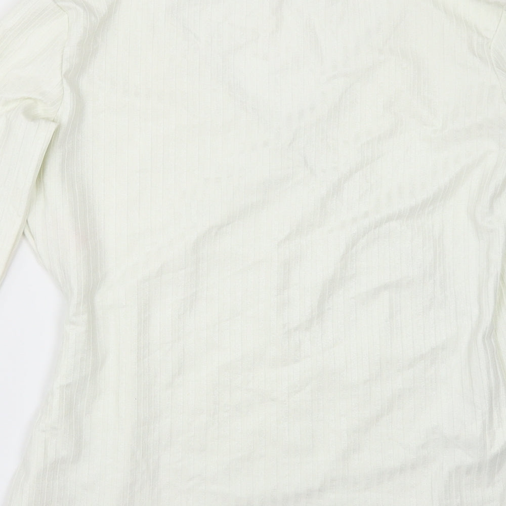 Promod Womens White   Tunic T-Shirt Size M