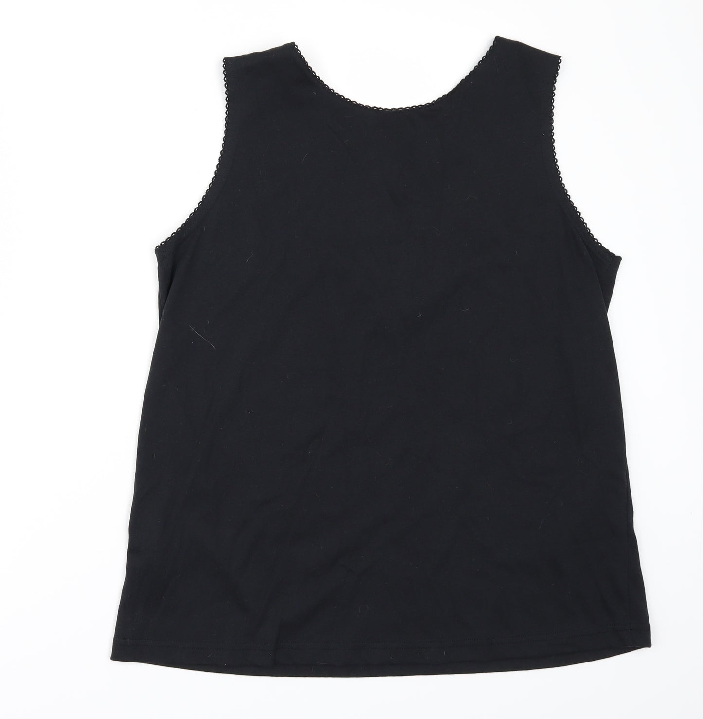 Casuals Womens Black   Camisole Polo Size 16