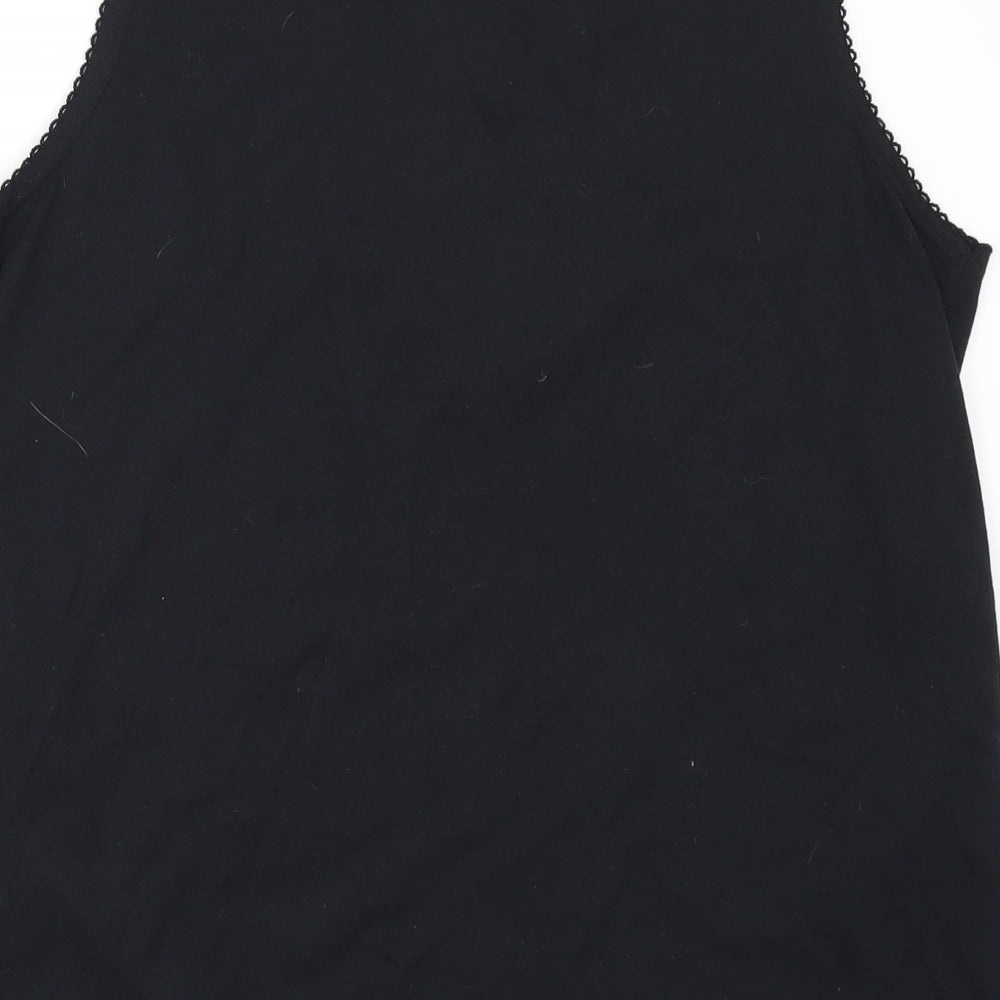 Casuals Womens Black   Camisole Polo Size 16