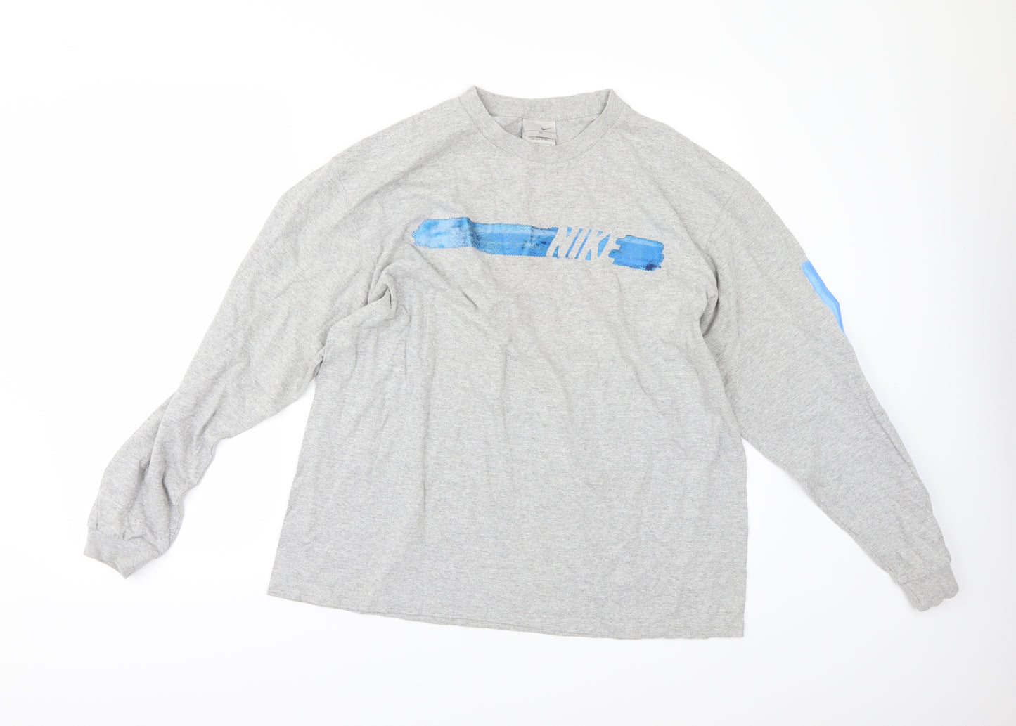 Nike Womens Grey   Pullover Sweatshirt Size M