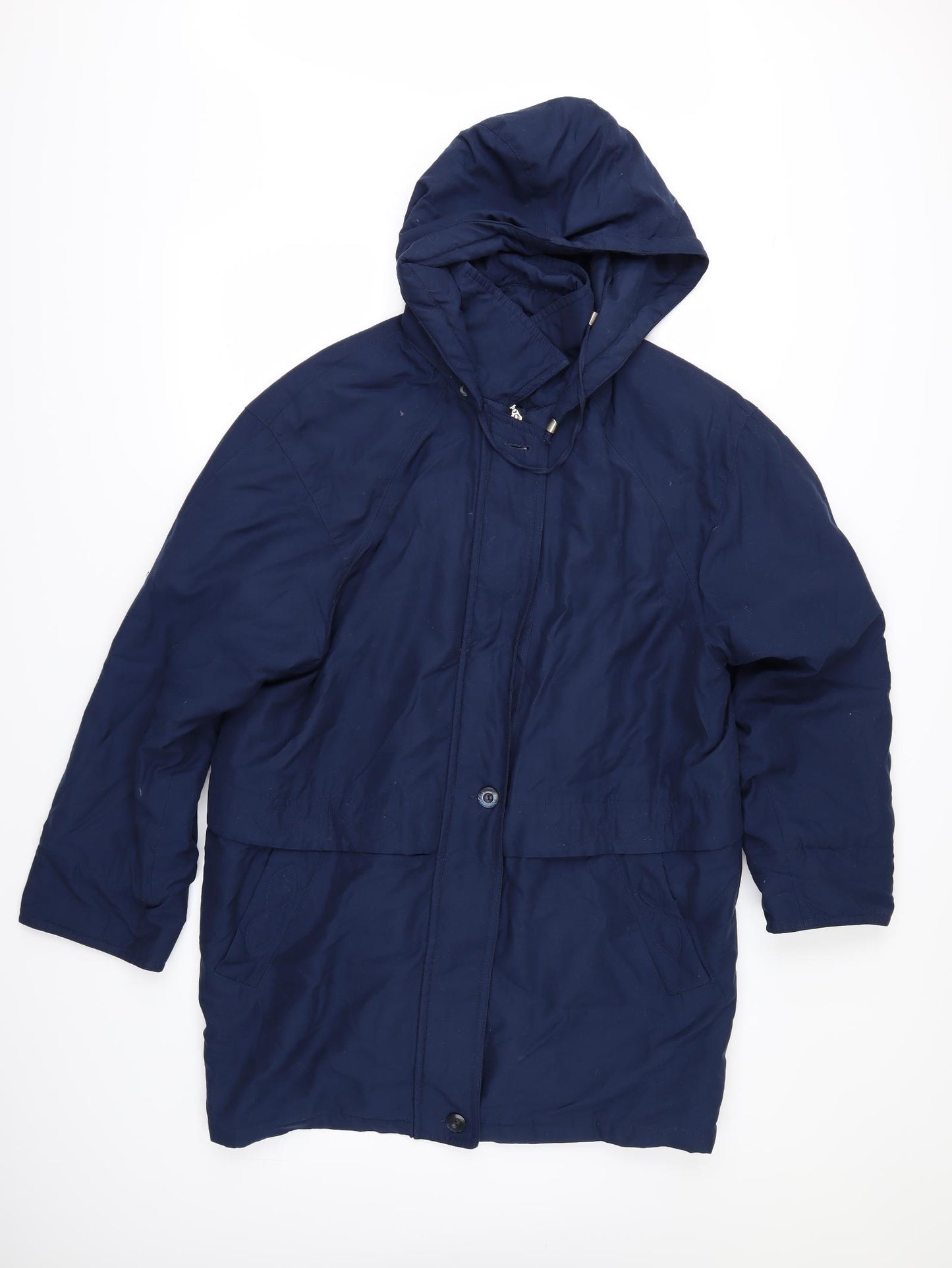 Bonmarché Womens Blue   Anorak Coat Size M