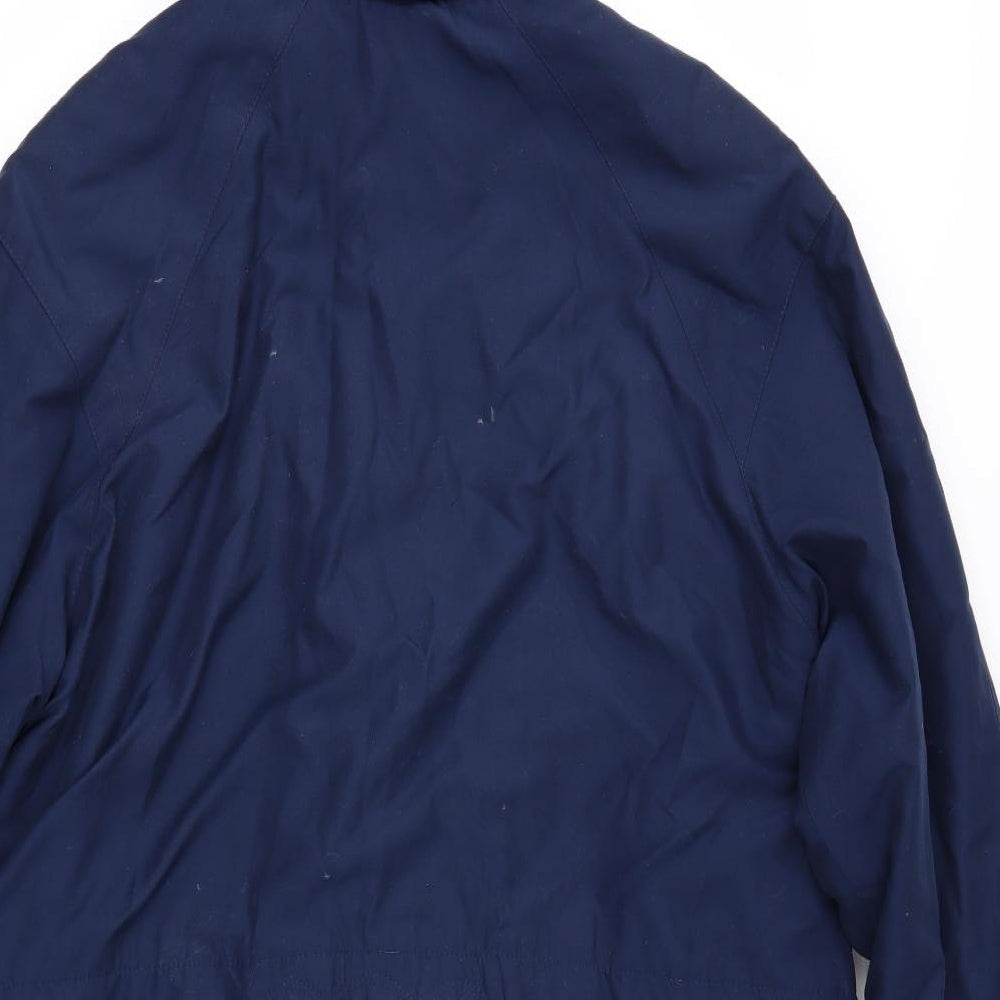 Bonmarché Womens Blue   Anorak Coat Size M