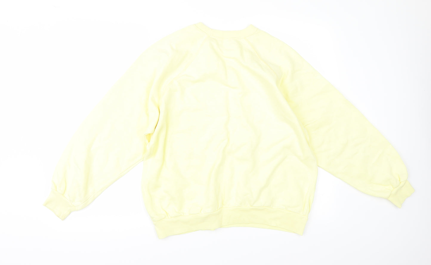 Preworn Womens Yellow   Pullover Sweatshirt Size 16