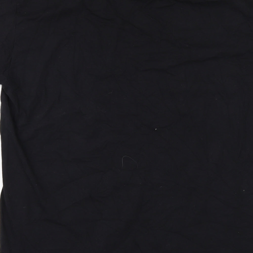 Cotton Traders Mens Black    T-Shirt Size XL  - dublin