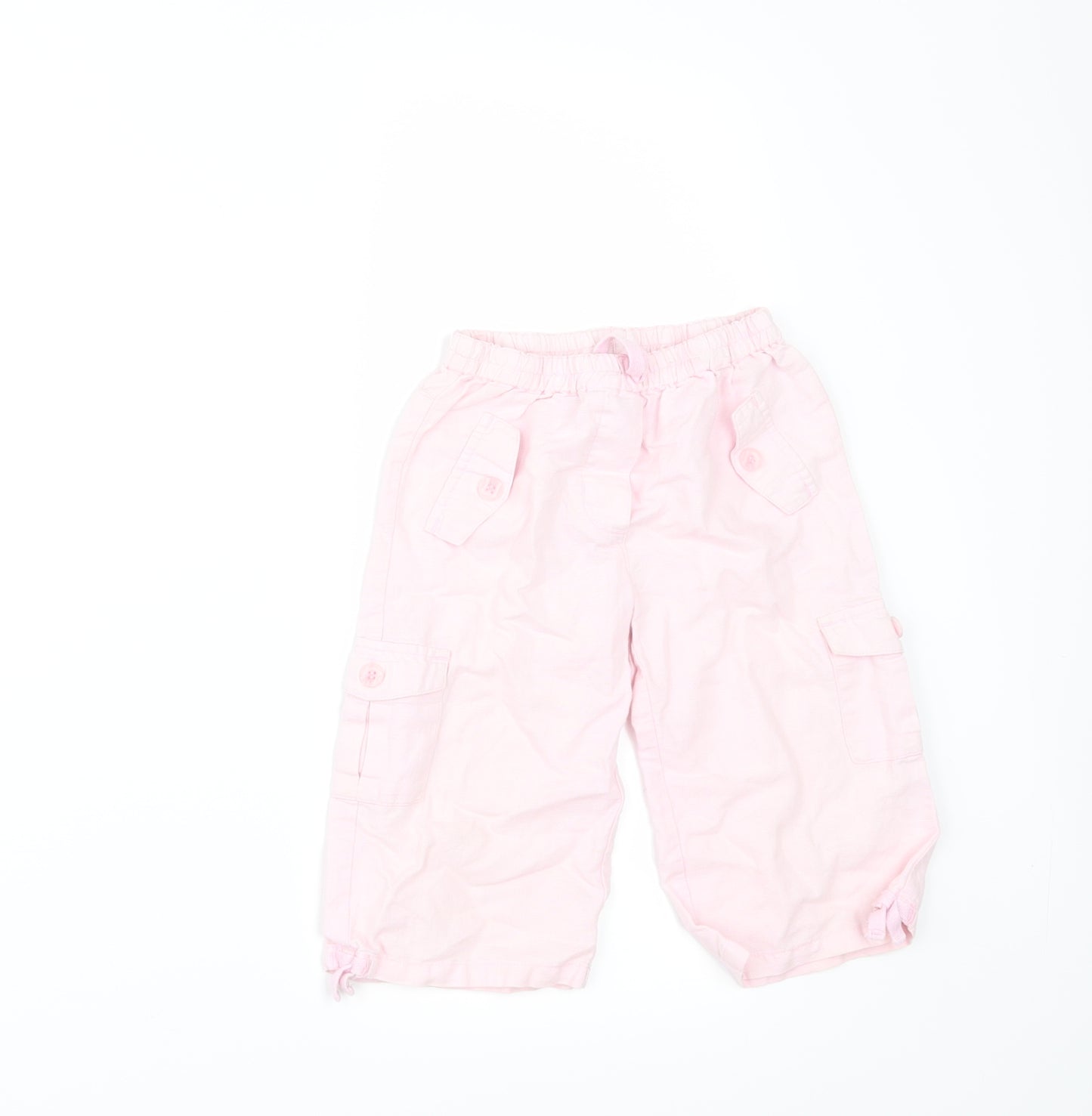 NEXT Girls Pink   Cropped Trousers Size 2-3 Years