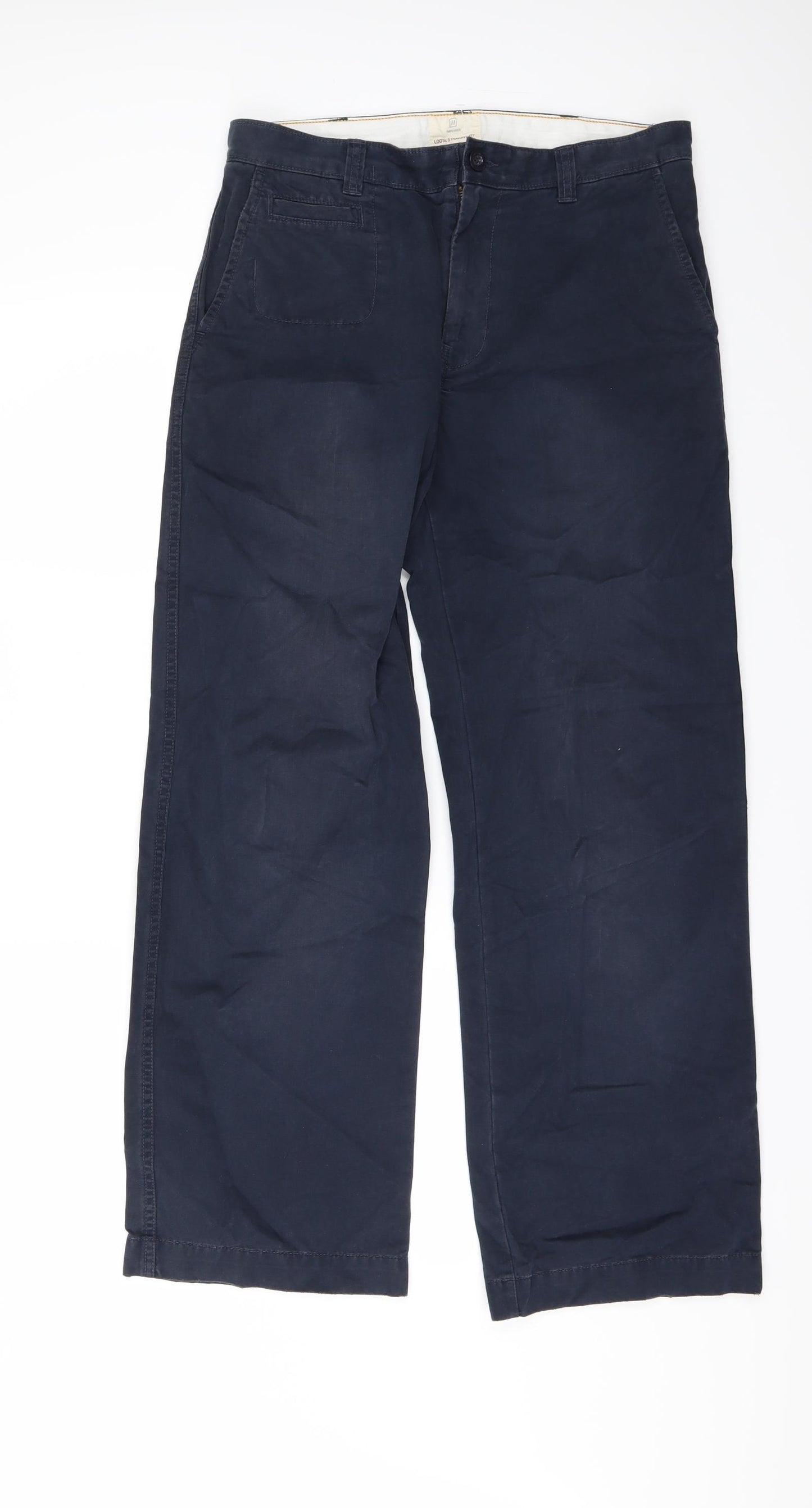 Gap Mens Black  Denim Straight Jeans Size 30 L30 in