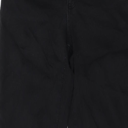 Preworn Womens Black  Denim Skinny Jeans Size 30 L27 in