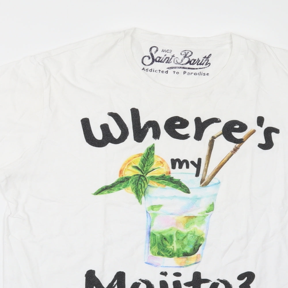 Saint Barth Mens     T-Shirt Size M