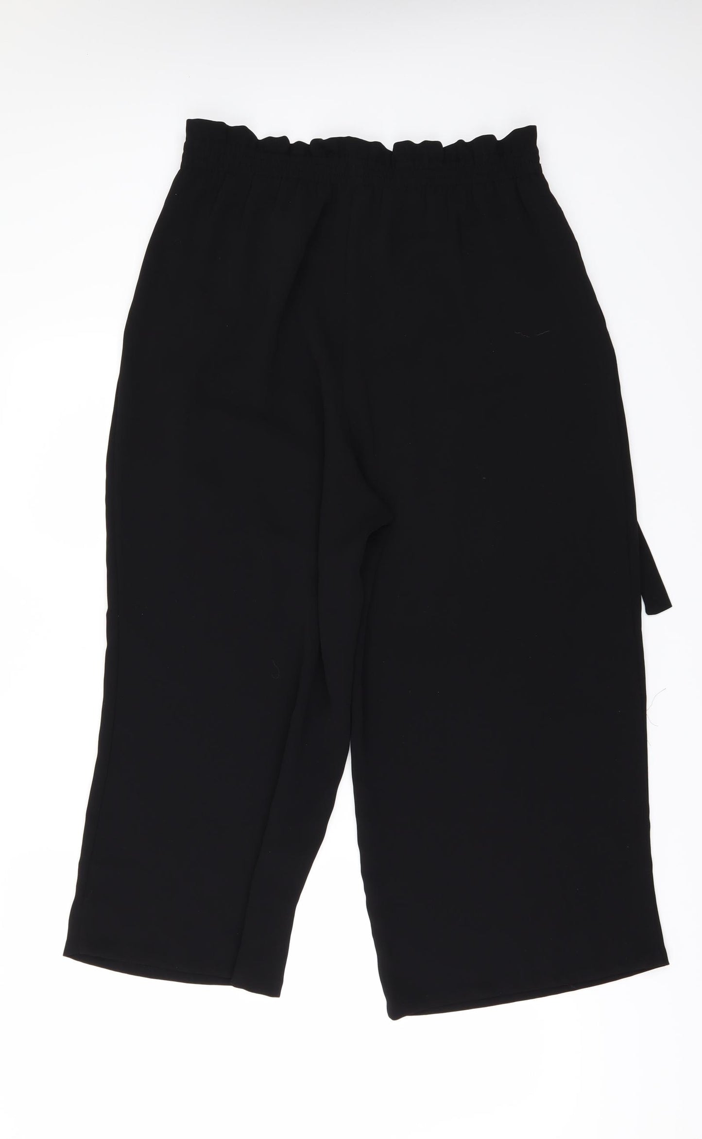 Zara Womens Black   Culotte Shorts Size L