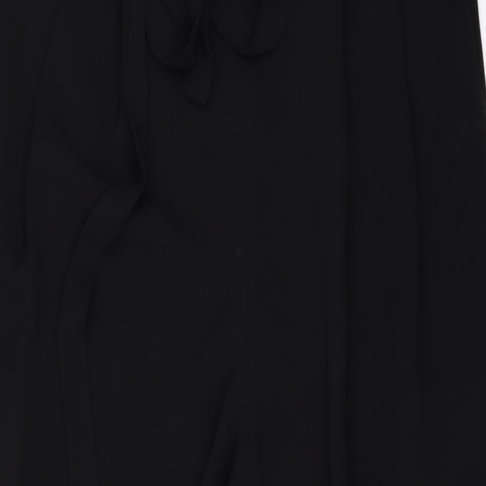 Zara Womens Black   Culotte Shorts Size L